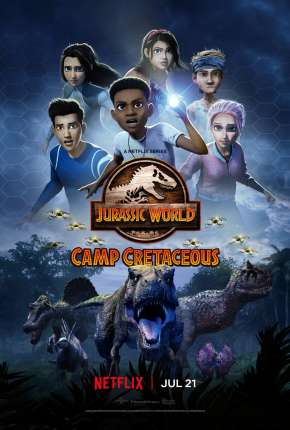 Desenho Jurassic World - Acampamento Jurássico - 3ª Temporada Completa 2021