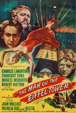 Filme O Homem da Torre Eiffel / The Man on the Eiffel Tower - Legendado 1949