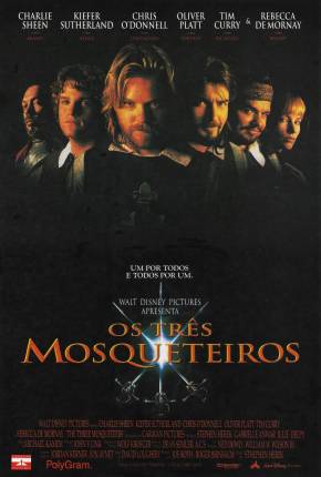 Filme Os Três Mosqueteiros - BD-R / The Three Musketeers - BD-R 1993